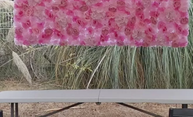 Location de mur de fleurs artificielles à Béziers